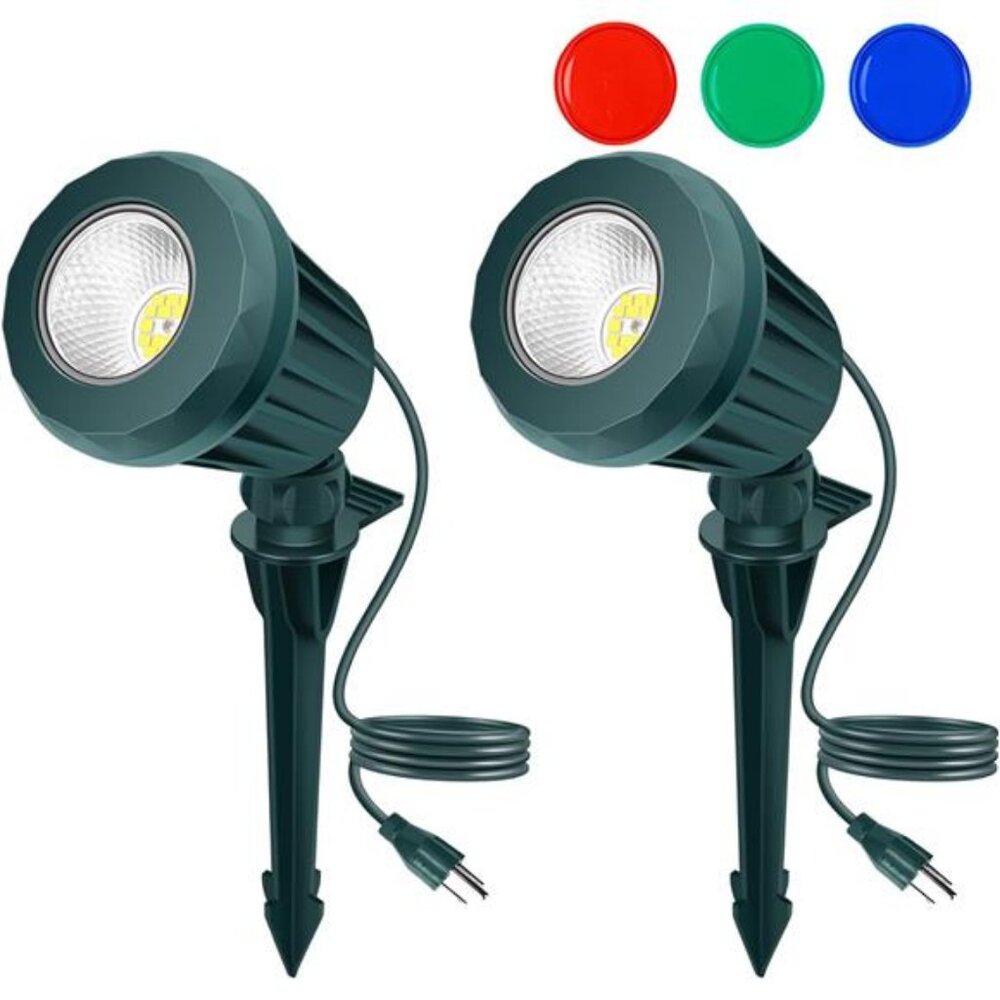 Halloween Christmas Spotlight Outdoor 2700K Warm White LED Landscape Spot Lights